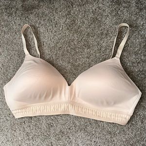 Pink Wireless Bra